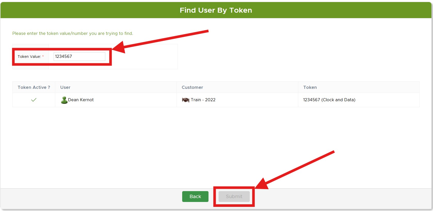 Find User By Token