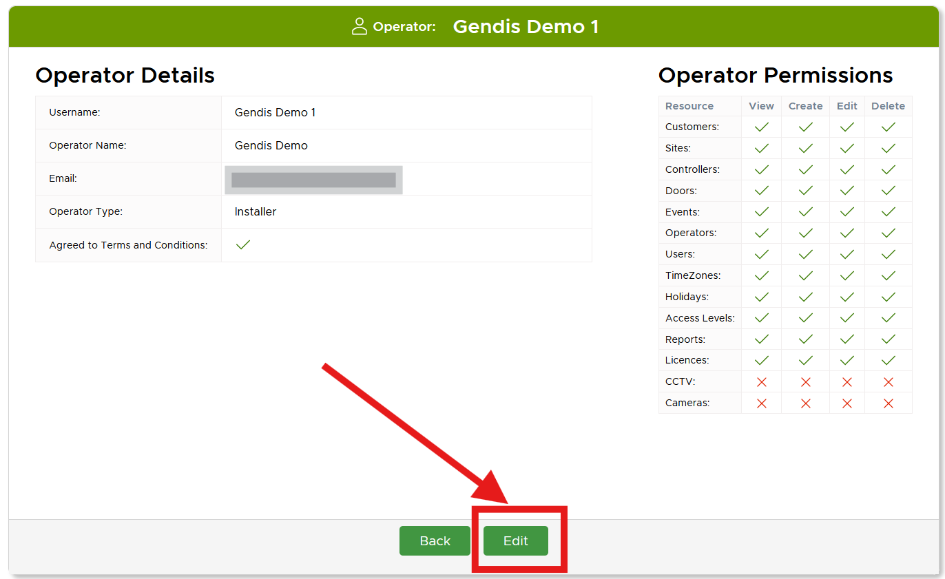Operator Details Edit